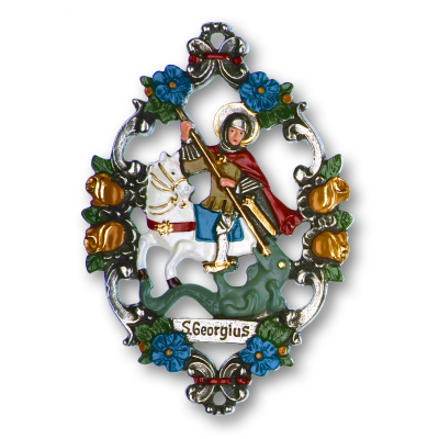 Pewter Ornament St. George