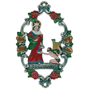 Pewter Ornament St. Elizabeth