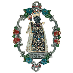 Pewter Ornament Our Lady of Altötting