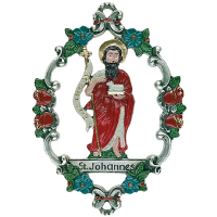 Pewter Ornament St. John