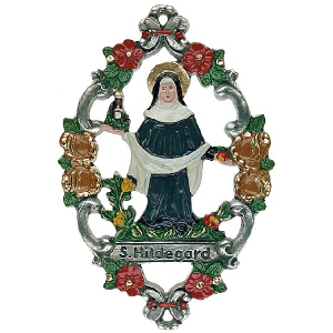 Pewter Ornament St. Hildegard