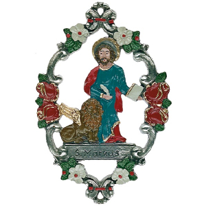 Pewter Ornament St. Mark