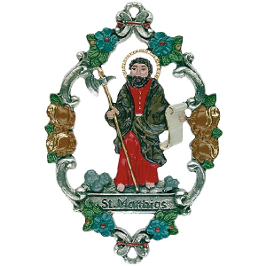 Pewter Ornament St. Matthew