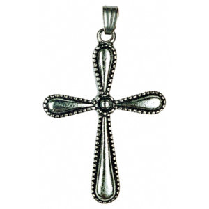 Pewter Ornament Mini-Cross antique finish