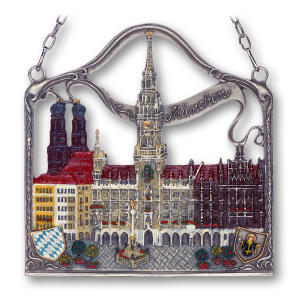 Zinnbild München-Rathaus