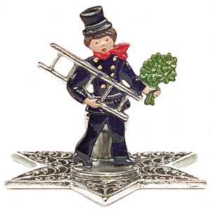 Pewter Candlestick Star Chimney Sweep