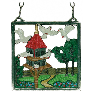 Pewter Picture Dovecote