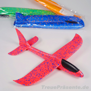 Styroporflieger XXL, ca. 47 cm, mit Kugelgewichten