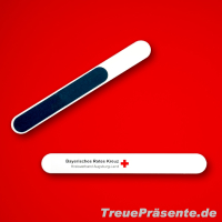 Nagelfeile weiß, ca. 16 cm, inklusive individuellem Druck