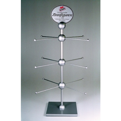 Theken-Display für 60 Zinnfiguren