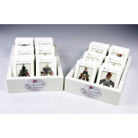Verkaufsdisplay - passend für 60 Kühn-Zinnfiguren in Einzel-Geschenkverpackung