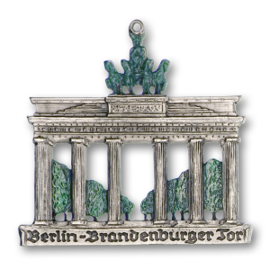Pewter Ornament Brandenburg Gate