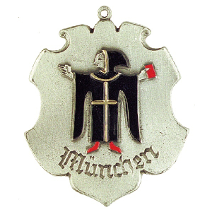 Pewter Ornament Coat of Arms small