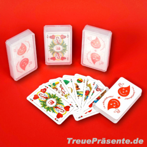 Kombi-Set BloodyBuddy® Schafkopf-Karten mit Weizenbierglas