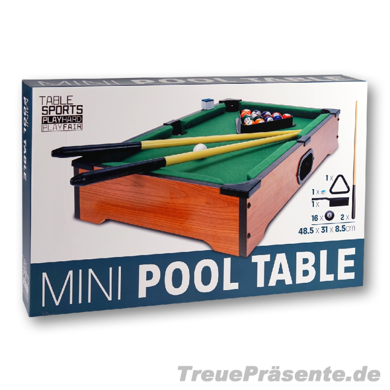 GAMES PLANET Mini-Football de Table Dundee, Dimensions : 51 x 31 x 8 cm, Poids : 2,6 kg, 4 Barres de Jeu, 2 balles incluses
