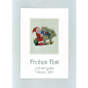 Geschenkkarte "Frohes Fest/gutes Neues Jahr"