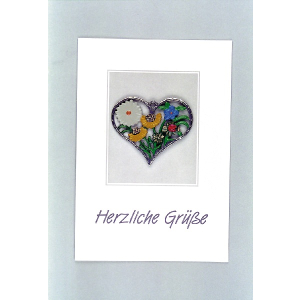 Card "Herzliche Grüße" HG