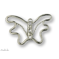 Anhänger -07- Crystal Collection mit 3 Steinen kri