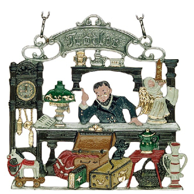 Pewter Picture Antique Shop „Trödler“