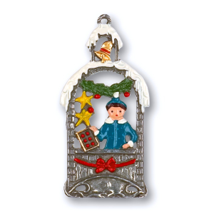 Pewter Ornament Christmas-Market Stand