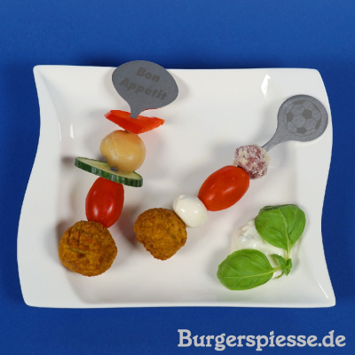 Hamburger- / Burgerspieß 101 Rund
