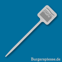 Hamburger- / Burgerspieß 102 Quadrat