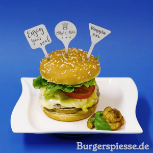 Hamburger- / Burgerspieß 103 Dreieck