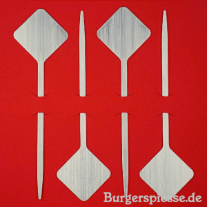 Burgerspieße 110 Raute 4er-Geschenkset aus...