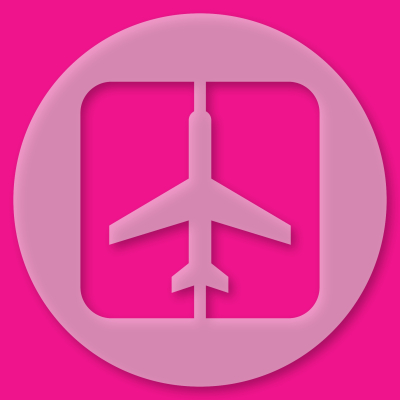 Tortenschablone Flugzeug
