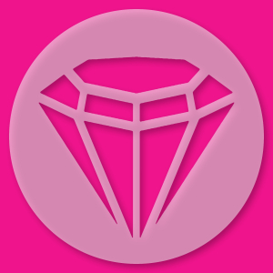 Tortenschablone Diamant