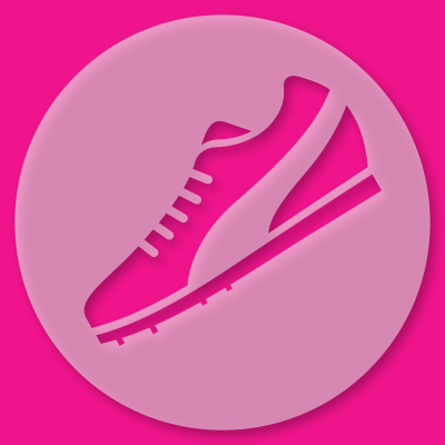 Tortenschablone Laufschuh