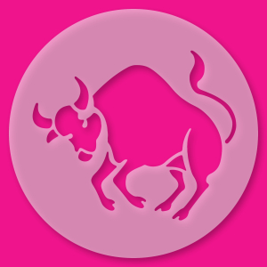 Tortenschablone Sternzeichen Stier