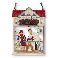 Pewter Picture Veterinarian „Tierarzt“