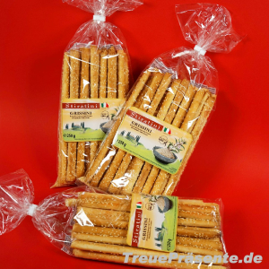 Grissini Brotgebäck-Stangen mit Sesam, 250 g