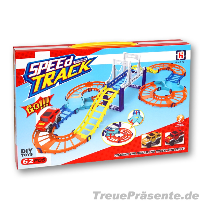 Elektrische Offroader Rennbahn Zum Zusammenbauen Ca 36 X 24 X 6 Cm Elektrische offroader rennbahn zum zusammenbauen ca 36 x 24 x 6 cm