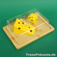 Käseglocke Bambus ca. 25 x 29 cm