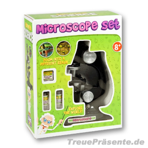Kinder-Mikroskop mit Zubehör, ca. 24 x 19 cm