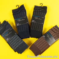 Herrensocken 3er-Pack, Designs sortiert, Größe 39 - 46