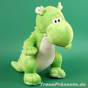 Plüsch-Dino hellgrün, stehend ca. 32 cm