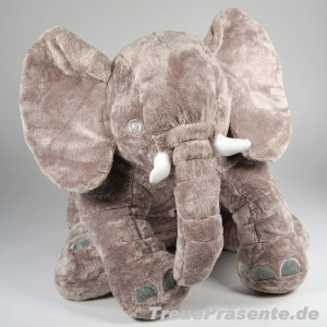 Plüsch-Elefant ca. 58 cm, mit gestickten Augen