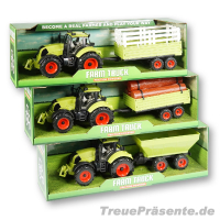 Traktor in Einzelverpackung, ca. 49 x 16 x 12 cm, sortiert