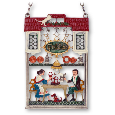 Pewter Picture Traditional Bavarian Restaurant ?Gaststube?