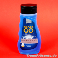 Duschgel For Men, Sport Go, white water, 300 ml