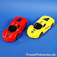 Spielzeugauto Rennwagen, ca. 22 cm, farblich sortiert