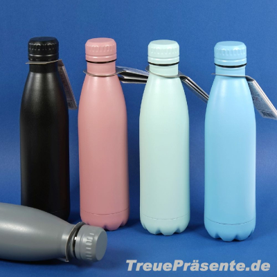 Trinkflasche Isolierflasche ca. 500 ml, farblich sortiert