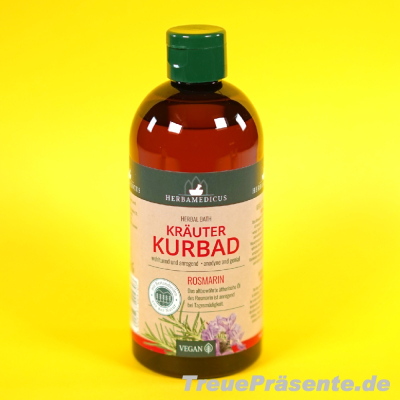 Kräuter-Kurbad Rosmarin mit ätherischen Ölen, 500 ml