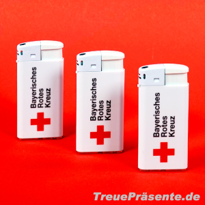 Elektronisches Feuerzeug Bayerisches Rotes Kreuz,...