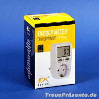 Energiemesser mit Steckdose, ca. 11,5 x 7 cm