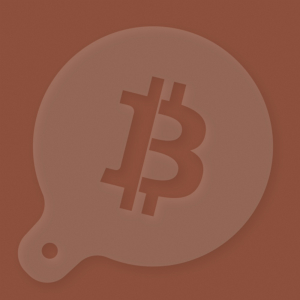 Cappuccino-Schablone Bitcoin