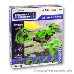 Baukasten Roboter-Aliens 10in1, ca. 28 x 25 cm